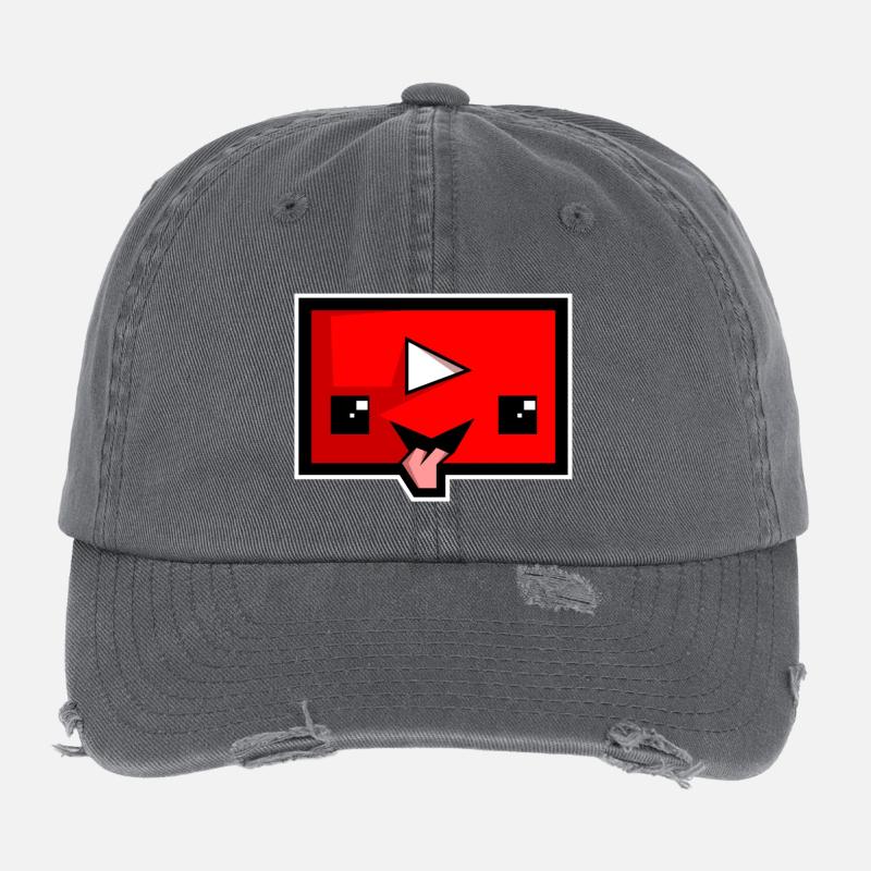 YOUTUBE Casquette vintage effet usé Flexfit