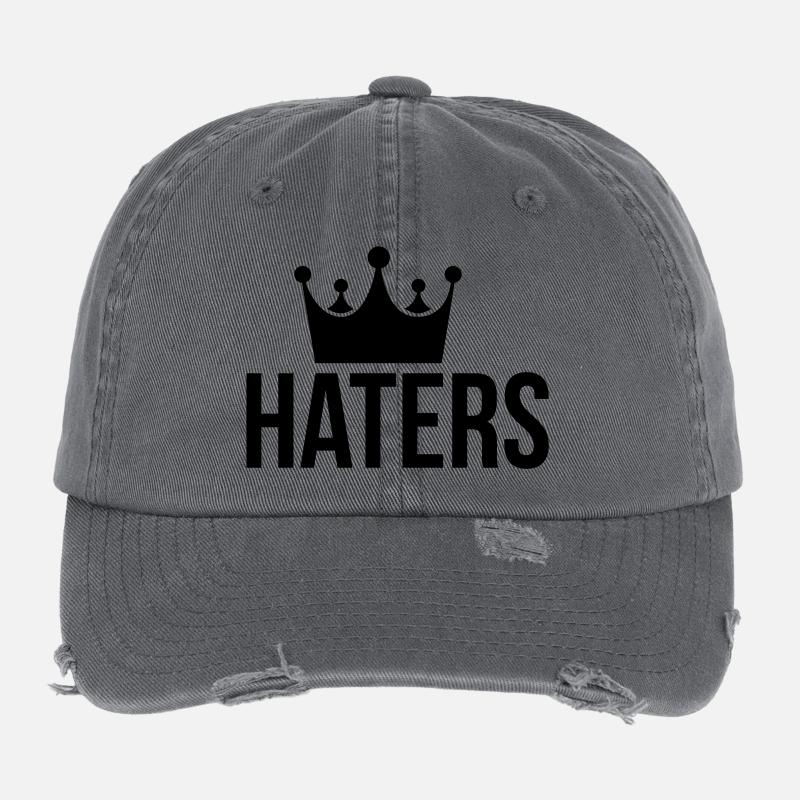 Haters Hater Flexfit Vintage Destroyed Cap