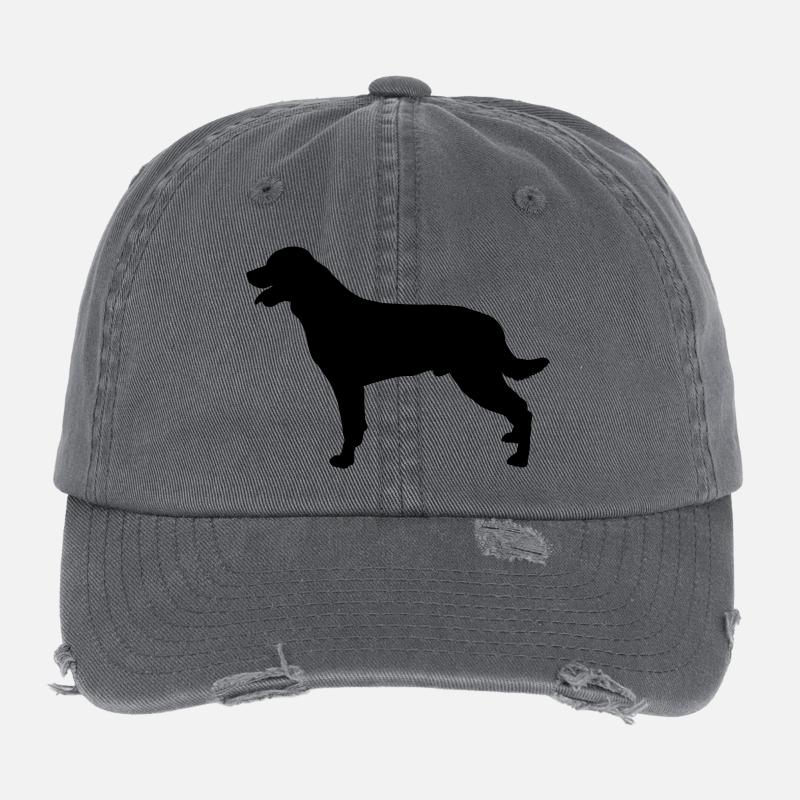 Rottweiler Flexfit Vintage Destroyed Cap
