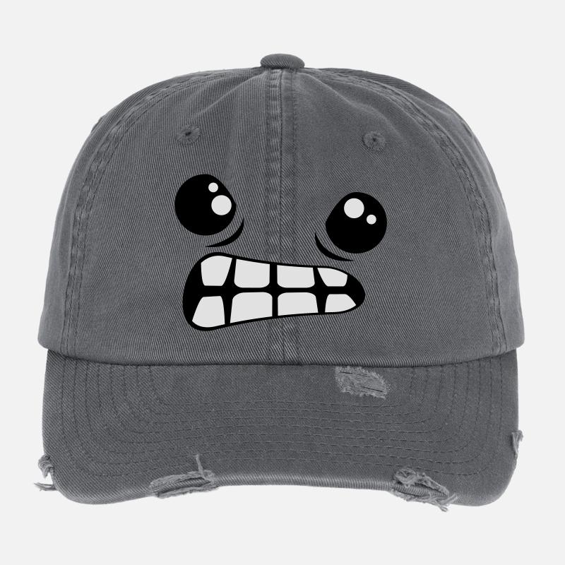 Look Evil Comic Flexfit Vintage Destroyed Cap