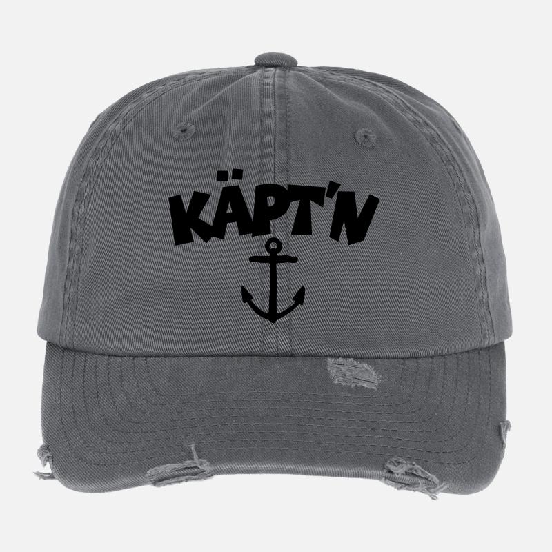Käpt'n Flexfit Vintage Destroyed Cap