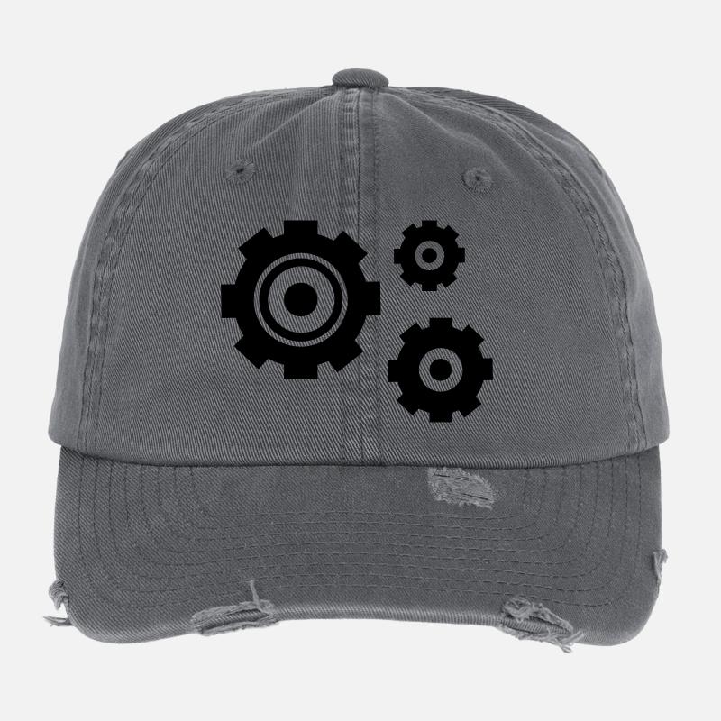 zahnraeder Flexfit Vintage Destroyed Cap
