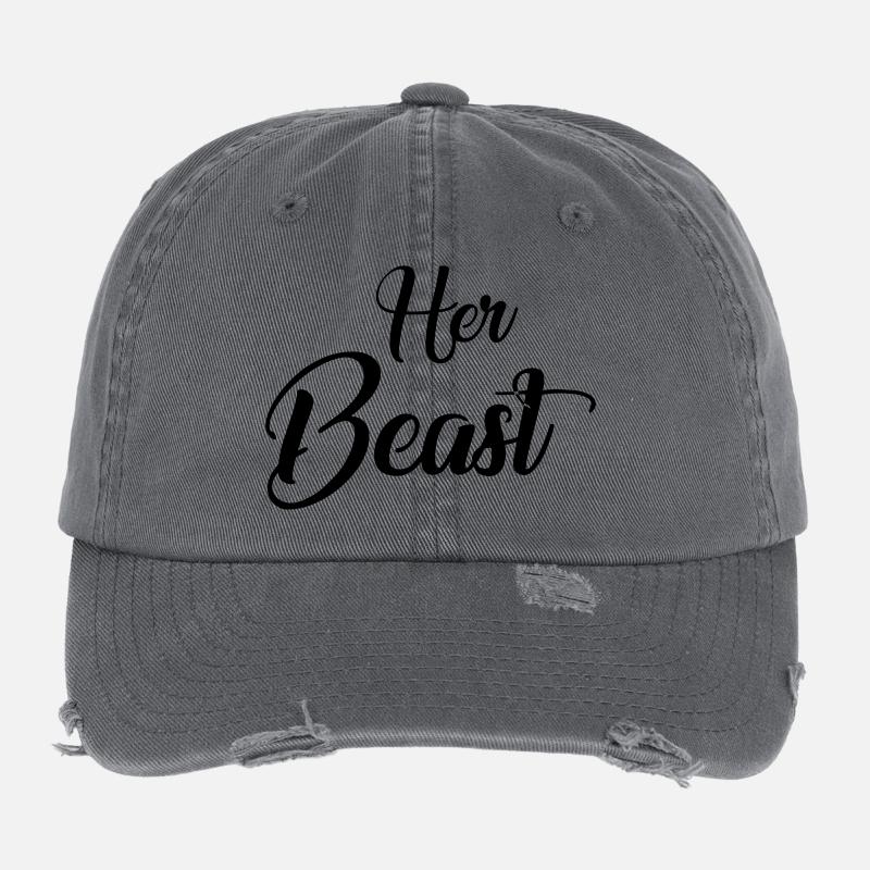 Her beauty Flexfit Vintage Destroyed Cap