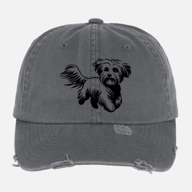 Maltese Flexfit Vintage Destroyed Cap