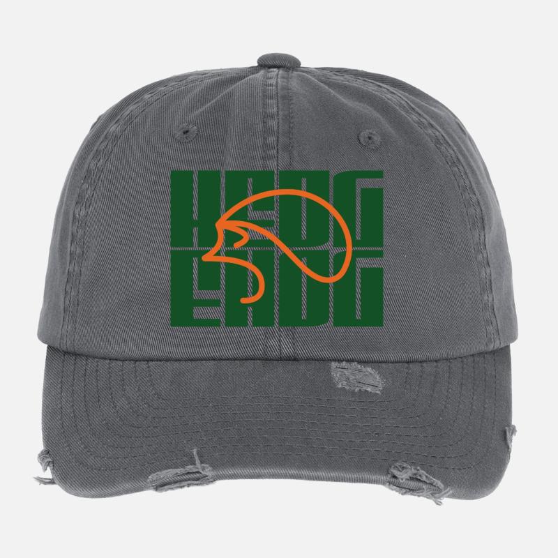 Merch mit dem Logo deines Lieblingsigels Flexfit Vintage Destroyed Cap