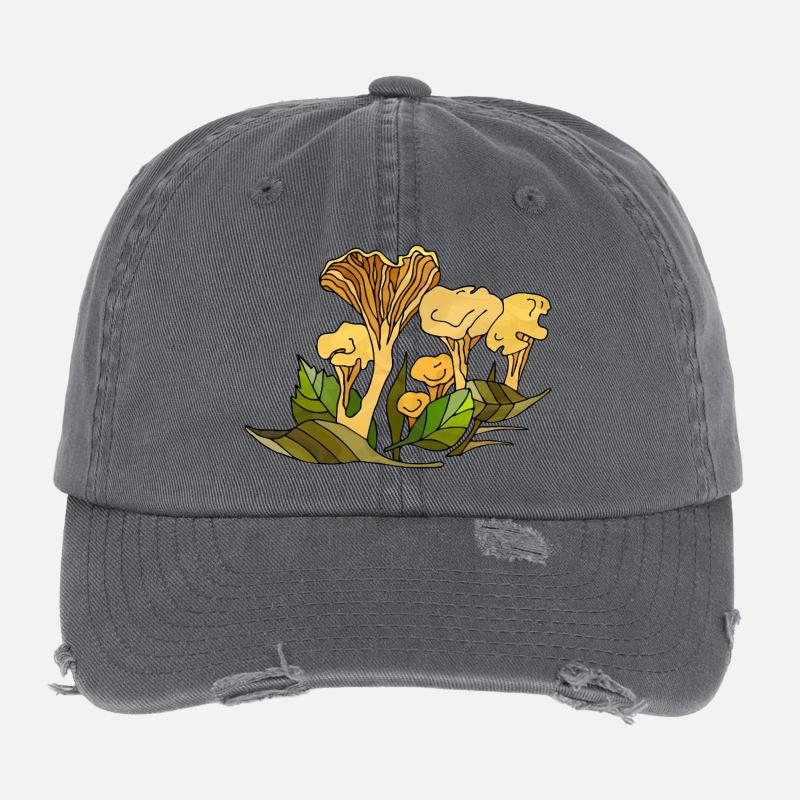 mycètes Casquette vintage effet usé Flexfit