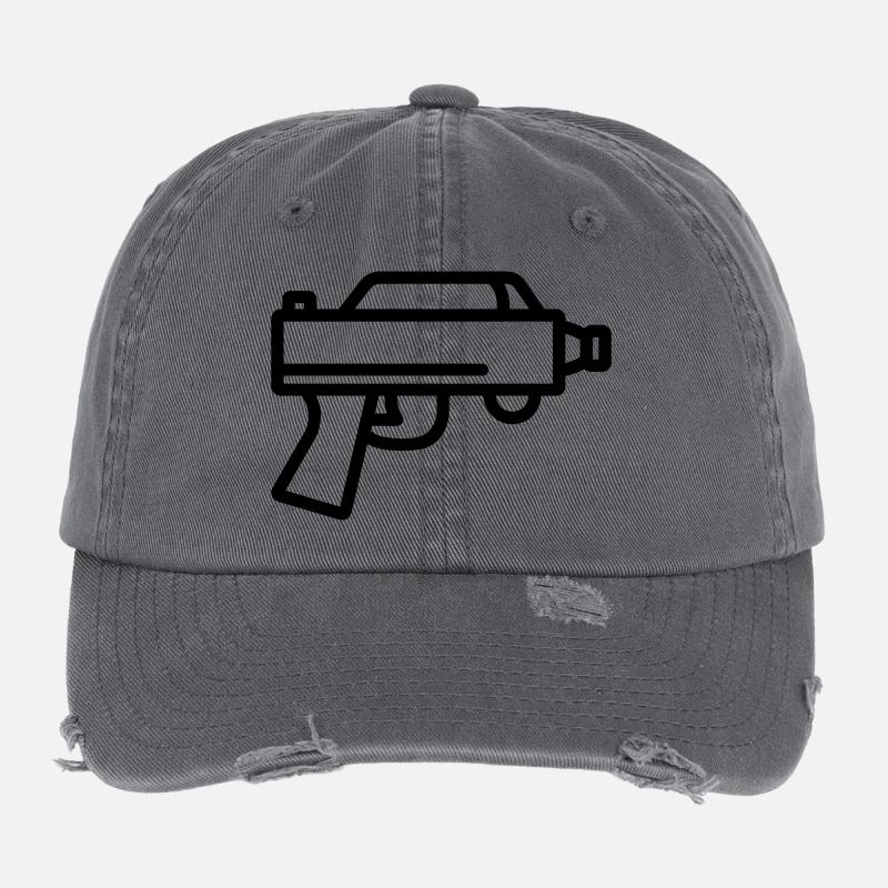 pistolet à eau Casquette vintage effet usé Flexfit