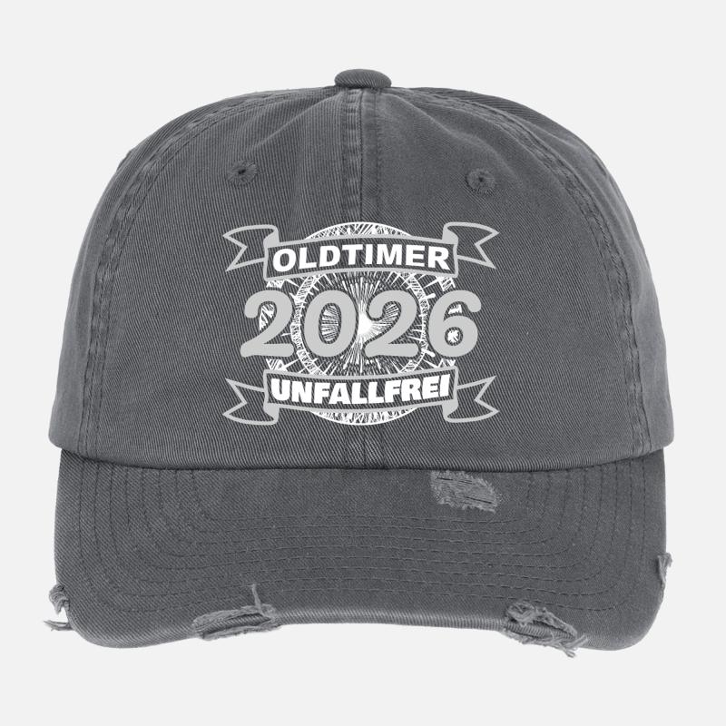 Oldtimer 2026 Flexfit Vintage Destroyed Cap