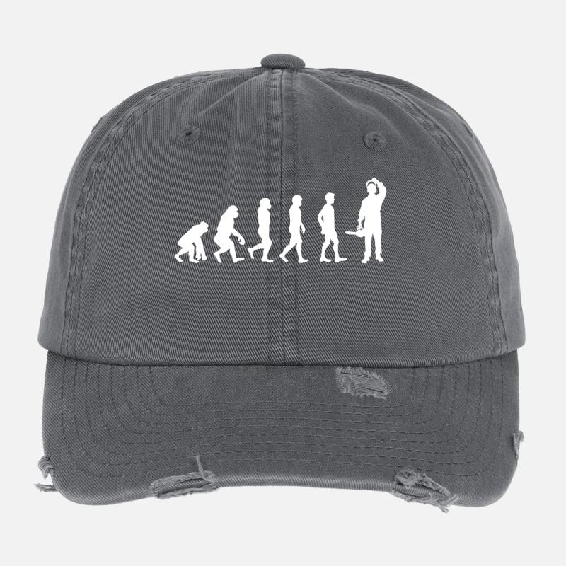 Evolution des Holzes / HOLZ / Flexfit Vintage Destroyed Cap