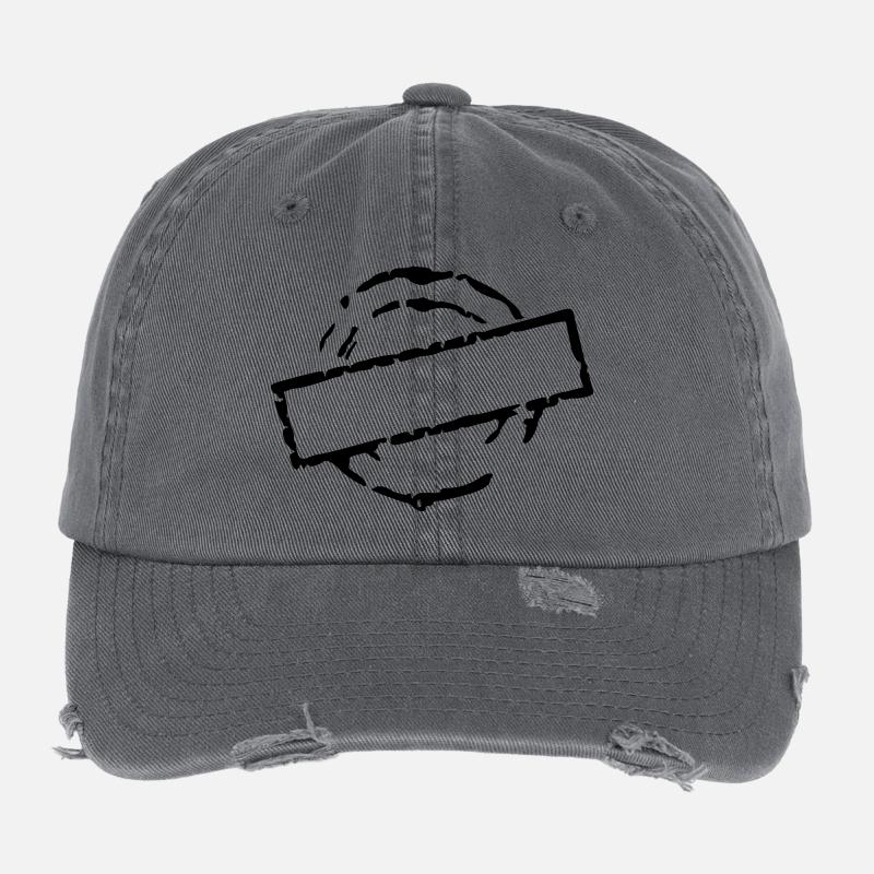 stempel_vec_1 de Flexfit Vintage Destroyed Cap