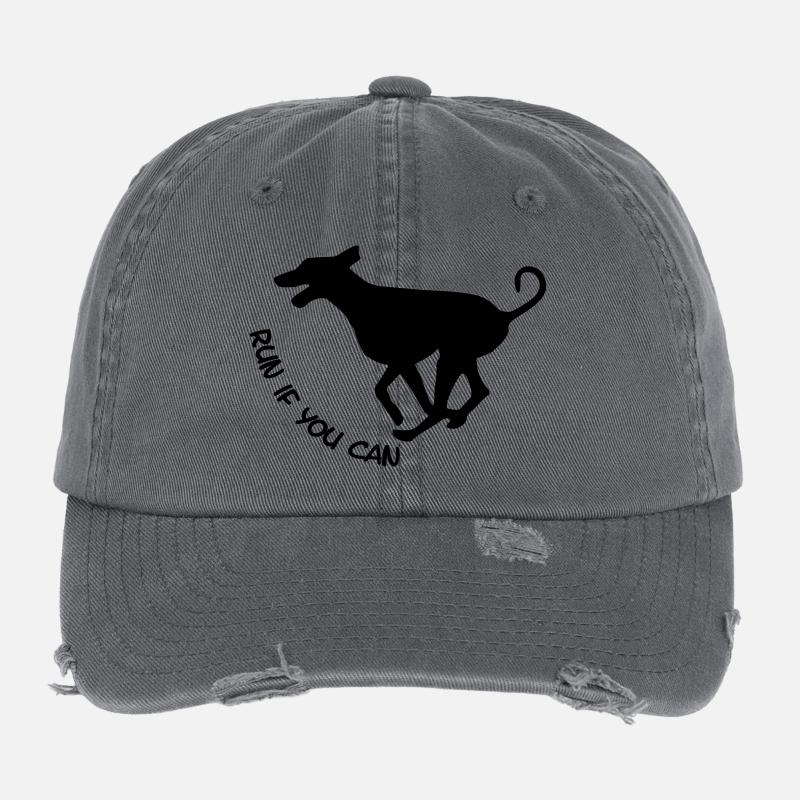 Dobermann Flexfit Vintage Destroyed Cap