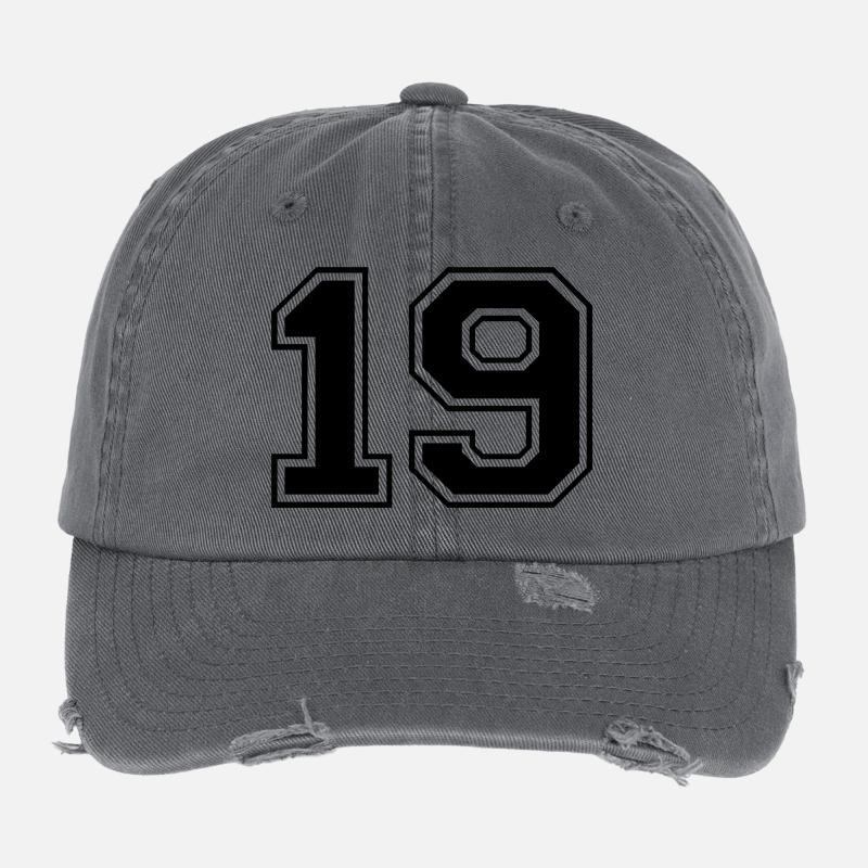 19 Casquette vintage effet usé Flexfit