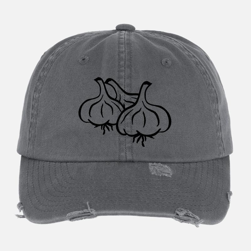 knoblauch_p1 Flexfit Vintage Destroyed Cap