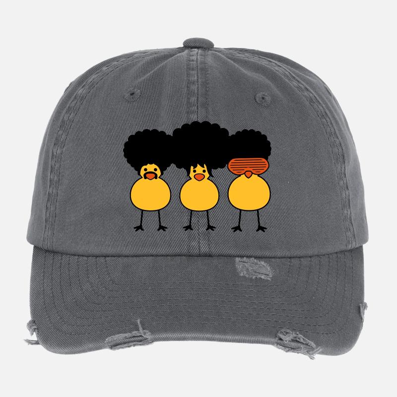 Funky Chicks Flexfit Vintage Destroyed Cap