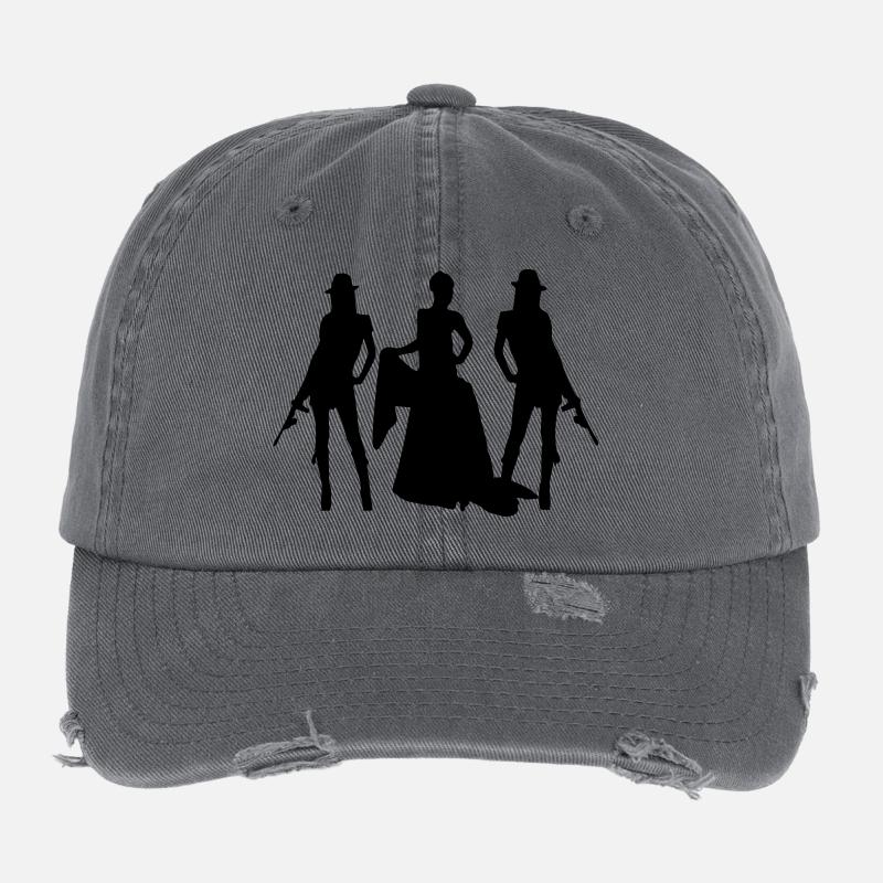 bridal security Flexfit Vintage Destroyed Cap