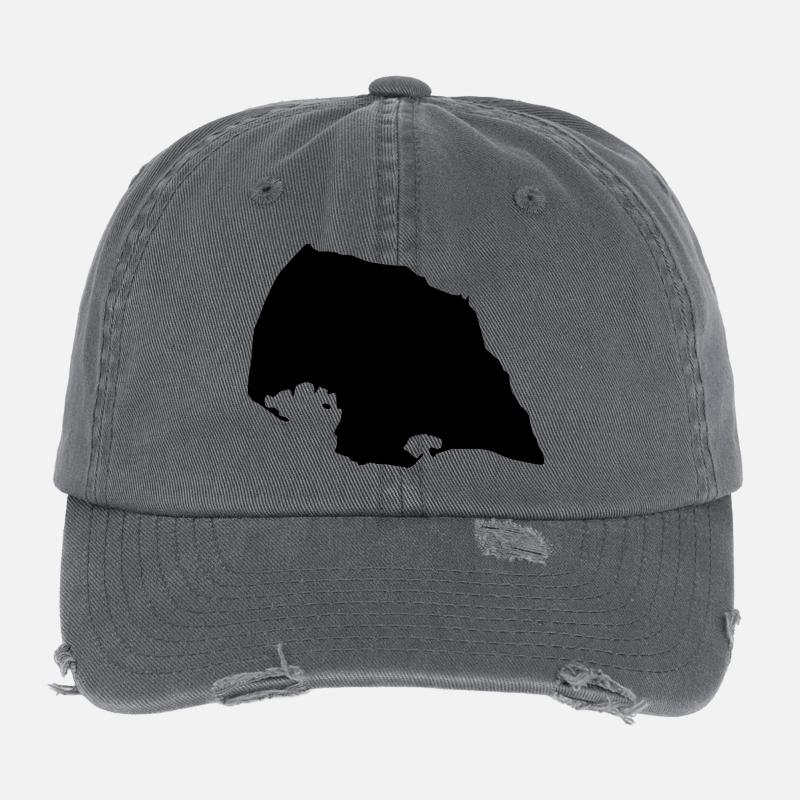 fehmarn insel Flexfit Vintage Destroyed Cap