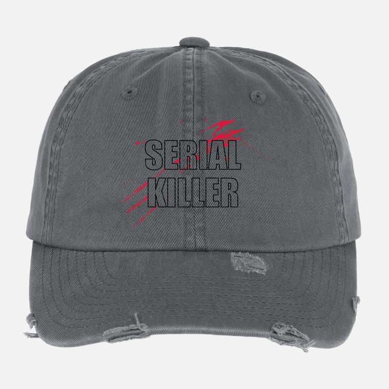 Serial Killer Flexfit Vintage Destroyed Cap