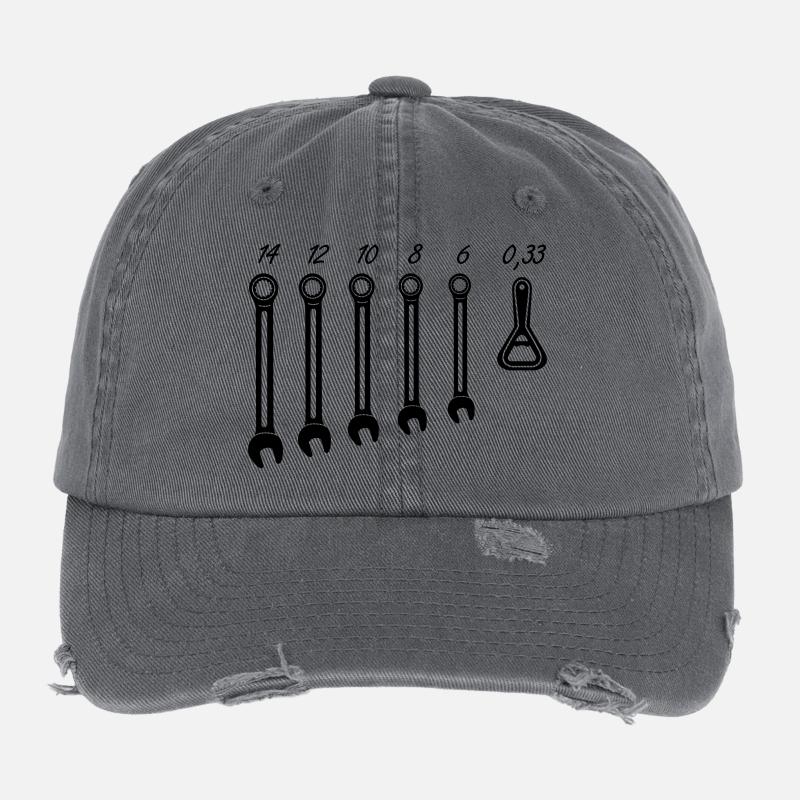 Werkzeug & Flaschenöffner Flexfit Vintage Destroyed Cap
