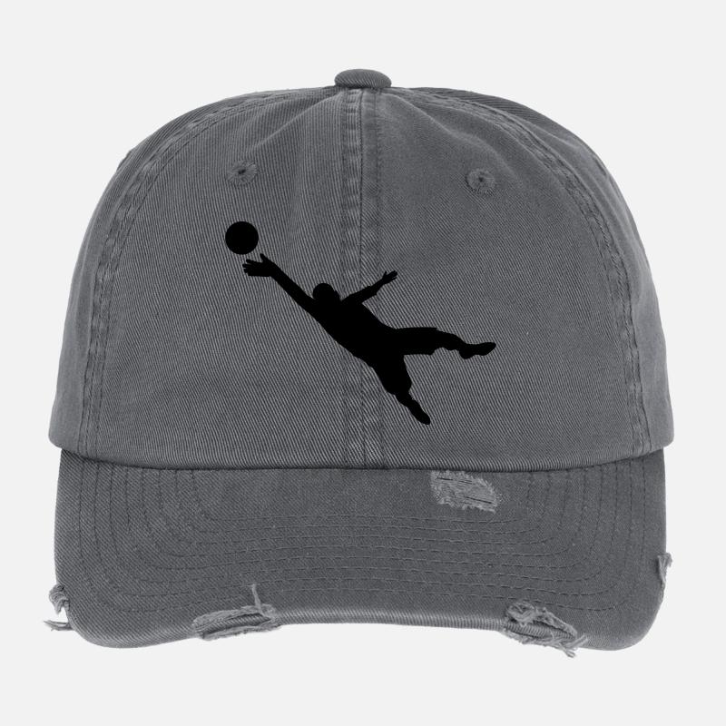 Fußball Flexfit Vintage Destroyed Cap