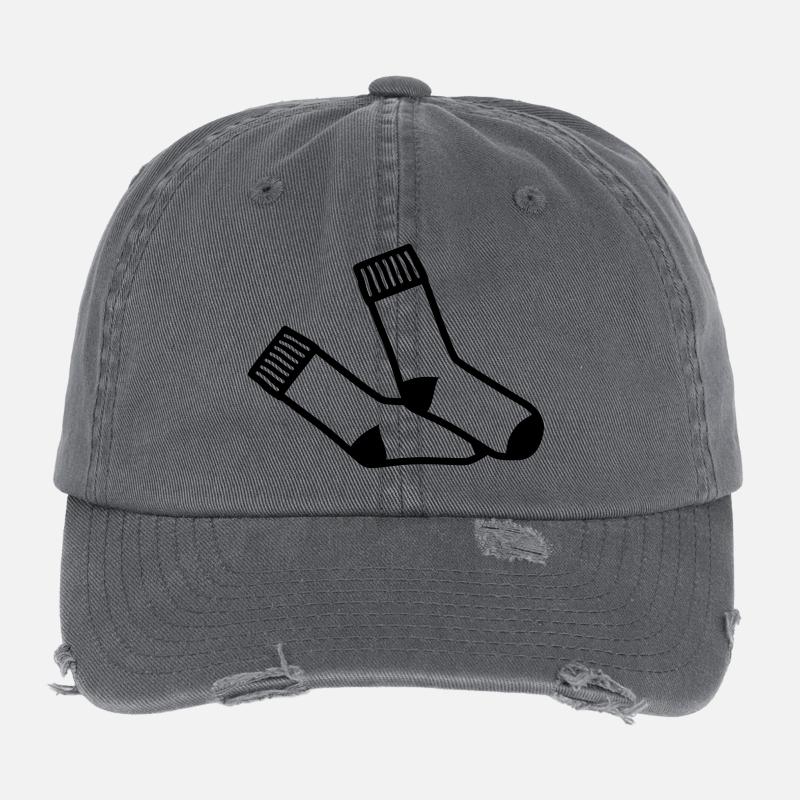 Chaussette Casquette vintage effet usé Flexfit