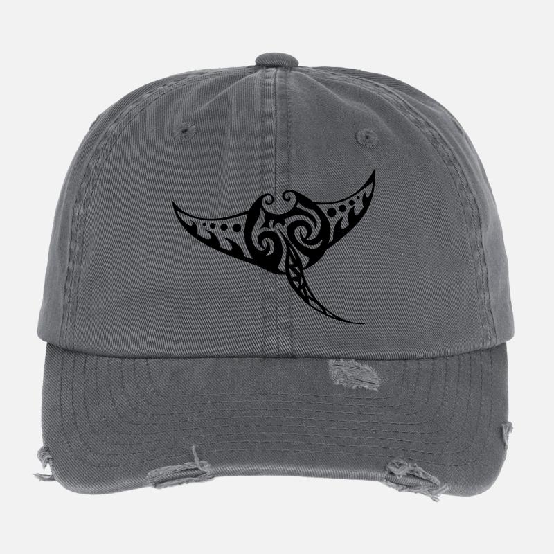 Manta Rochen Flexfit Vintage Destroyed Cap