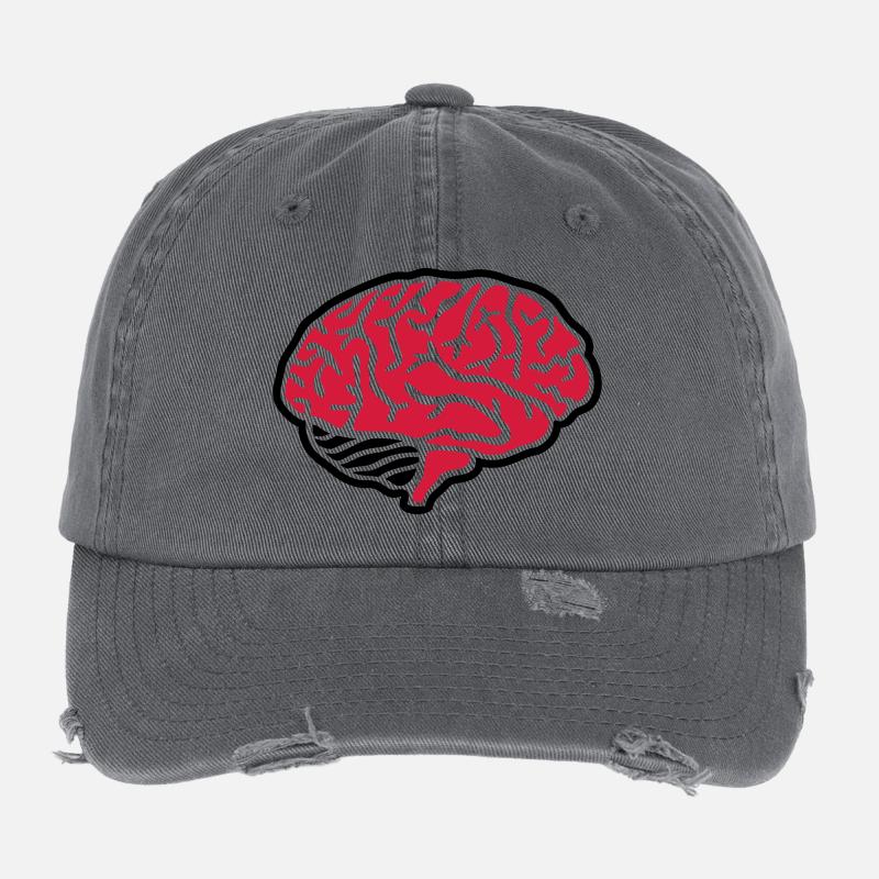 Cerveau Casquette vintage effet usé Flexfit