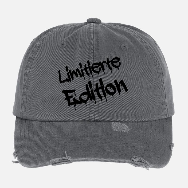 limitierte_edition Flexfit Vintage Destroyed Cap