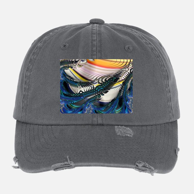 image Casquette vintage effet usé Flexfit
