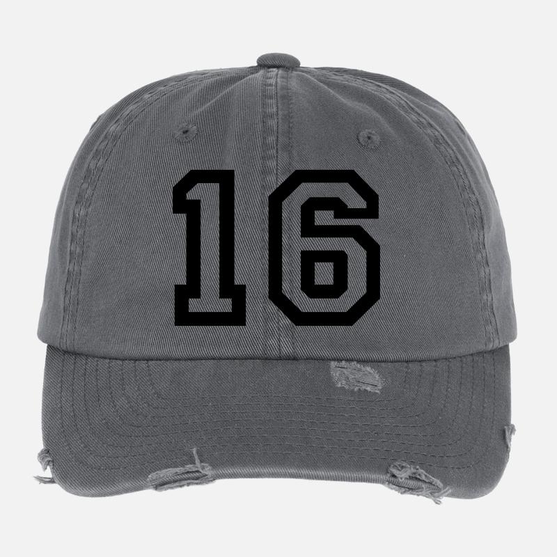 16 Flexfit Vintage Destroyed Cap