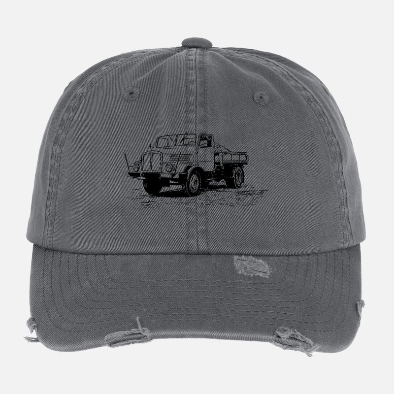 IFA H3 Tipper Flexfit Vintage Destroyed Cap