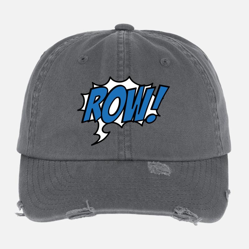 rudern Flexfit Vintage Destroyed Cap