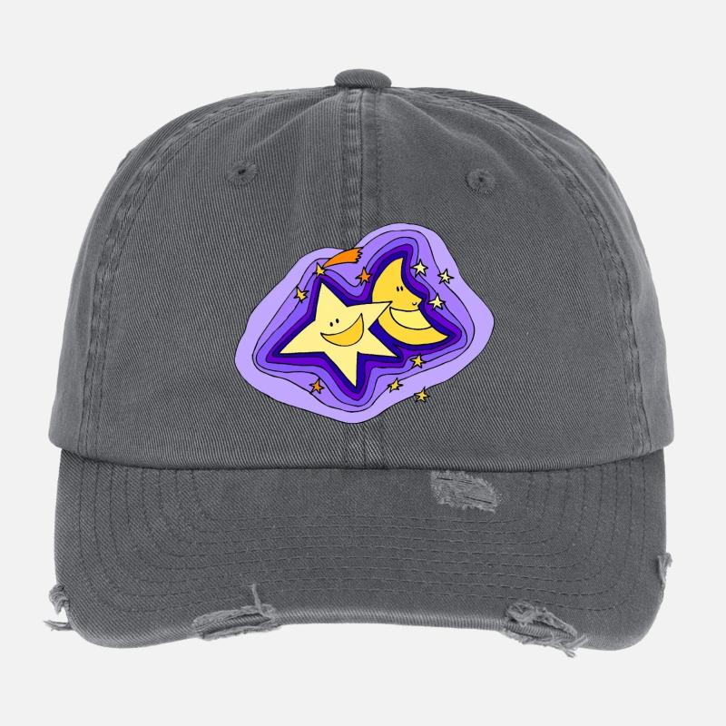 Collection Bébé Soleil d’Été 04 Casquette vintage effet usé Flexfit