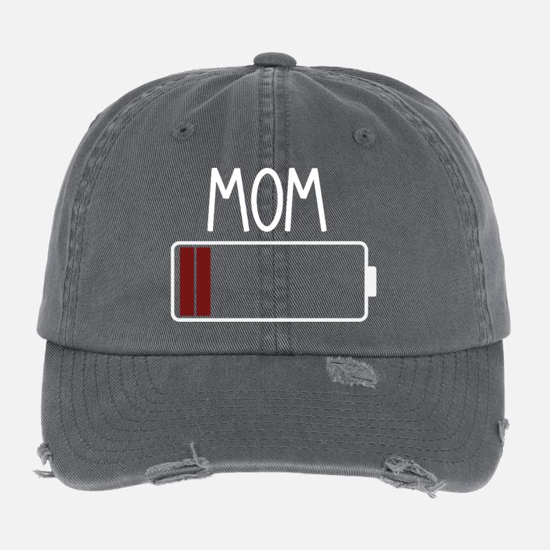 Nut low battery Flexfit Vintage Destroyed Cap