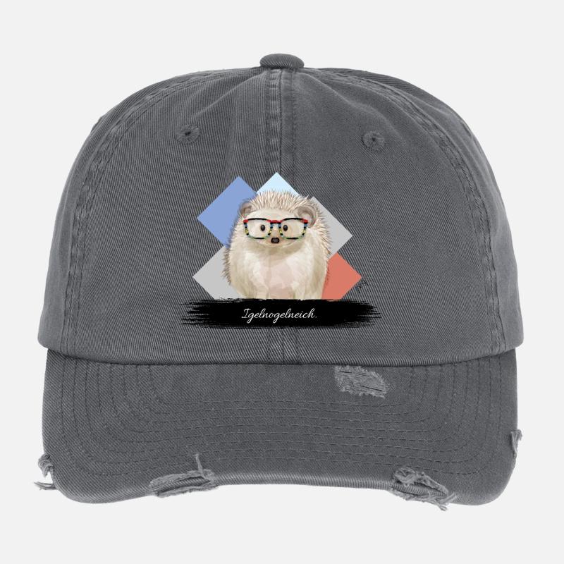 JvG Igel "Igelnogelneich" Flexfit Vintage Destroyed Cap