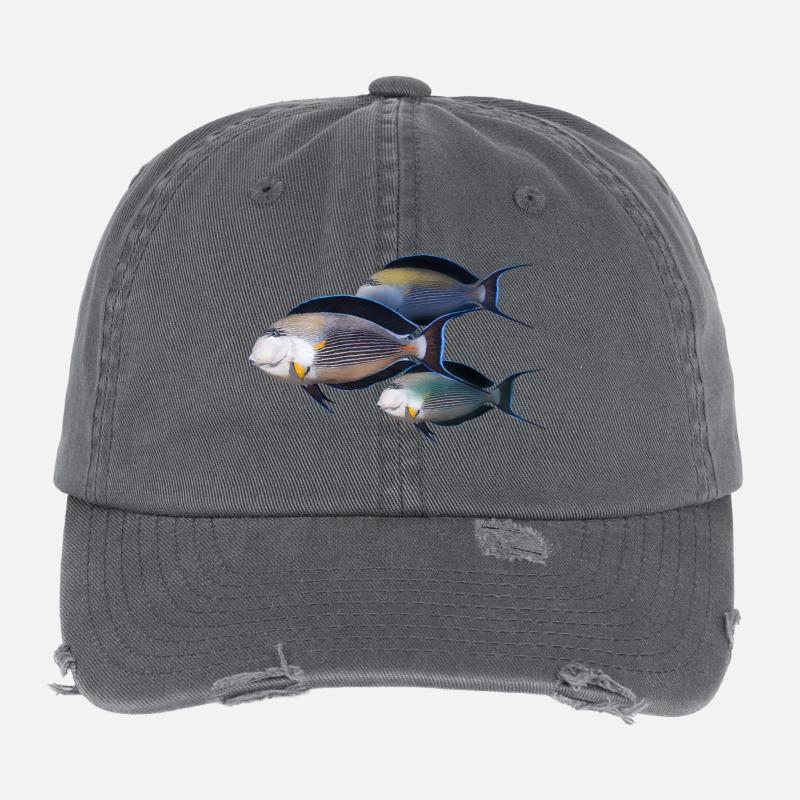 Fish Flexfit Vintage Destroyed Cap