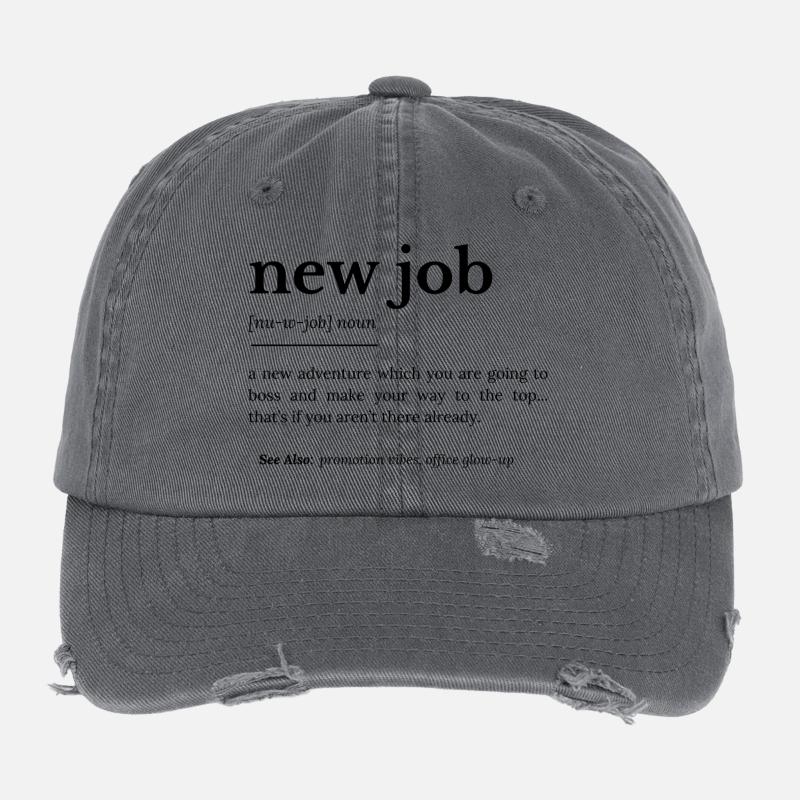 Neue Stellendefinition Flexfit Vintage Destroyed Cap
