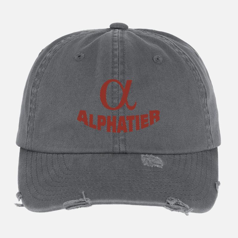 ALPHATIER Flexfit Vintage Destroyed Cap