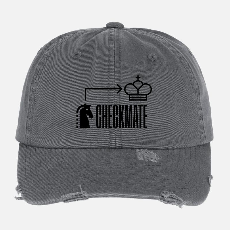 The Knight's Move Flexfit Vintage Destroyed Cap