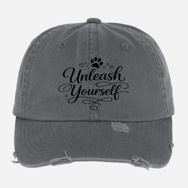 Libérez-vous Casquette vintage effet usé Flexfit
