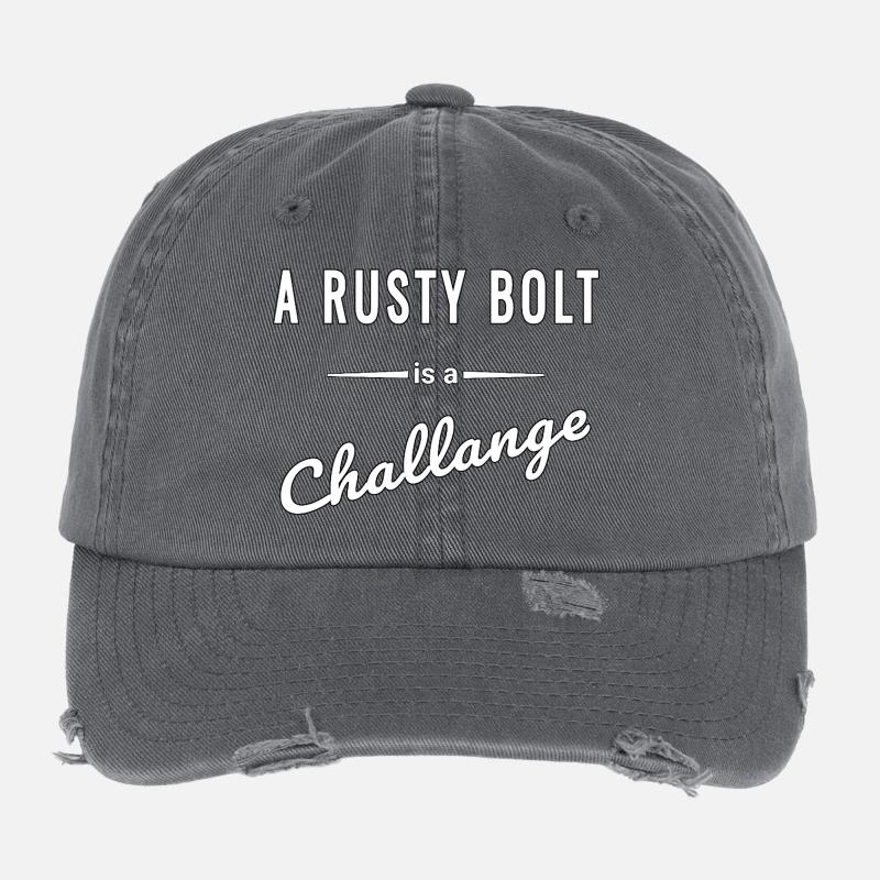 A Rusty Bolt is a real challenge – saying Flexfit Vintage Destroyed Cap