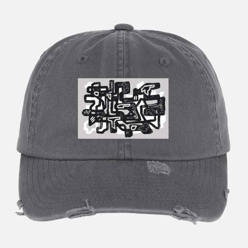 Small Turns Flexfit Vintage Destroyed Cap