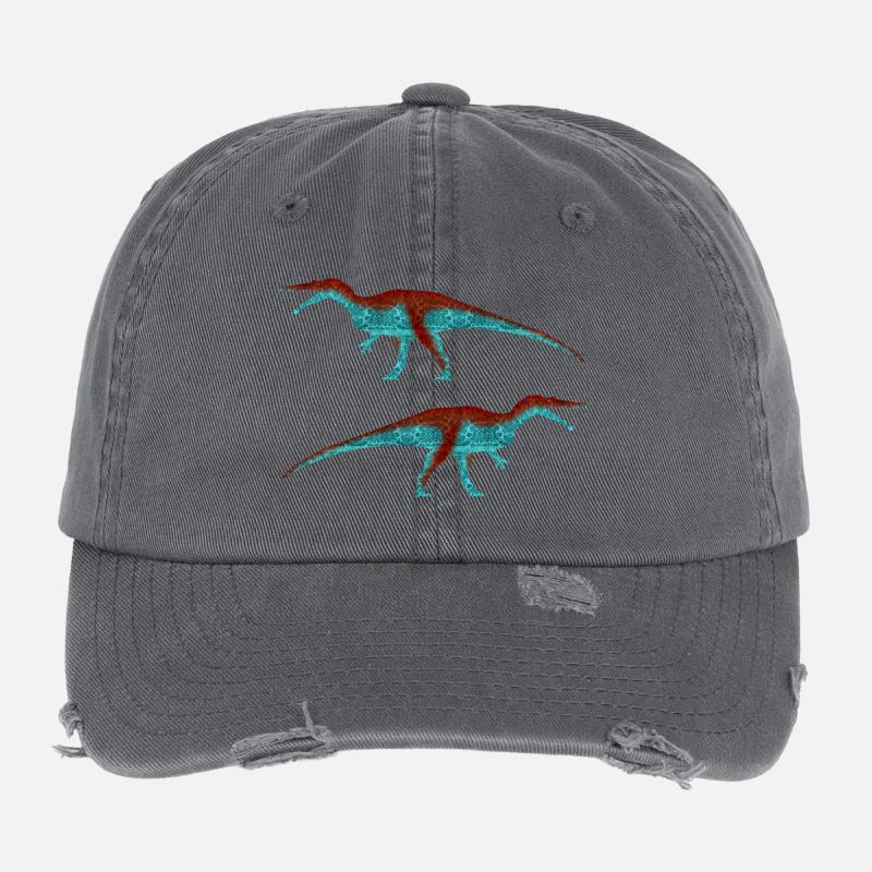 Baryonyx (klassisch) Flexfit Vintage Destroyed Cap