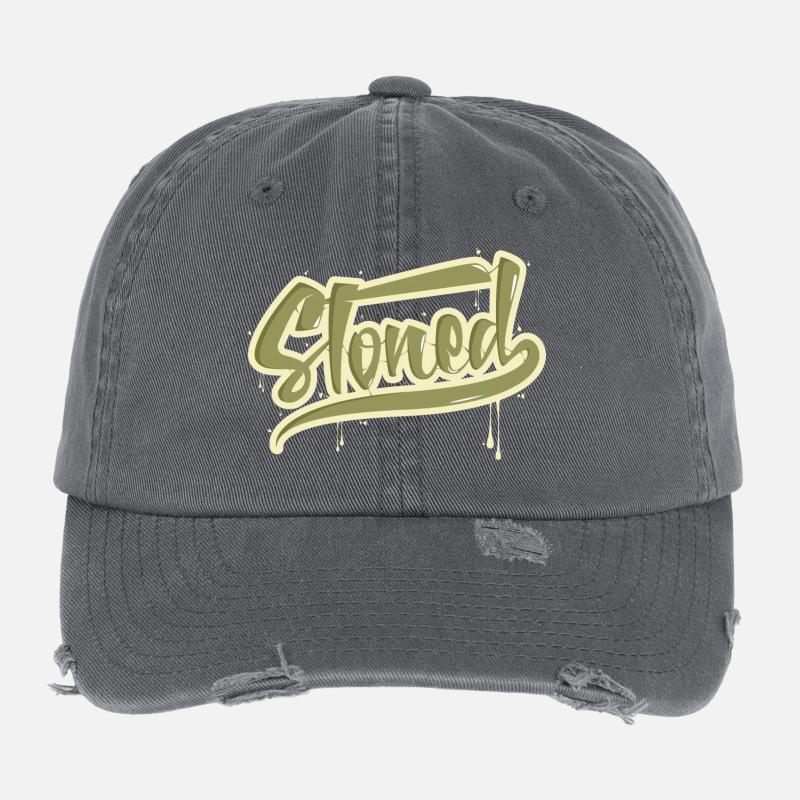 Stoned Flexfit Vintage Destroyed Cap