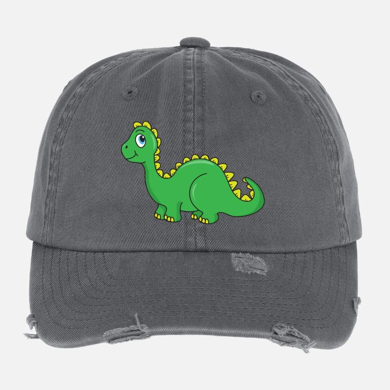 Dinosaurier Flexfit Vintage Destroyed Cap