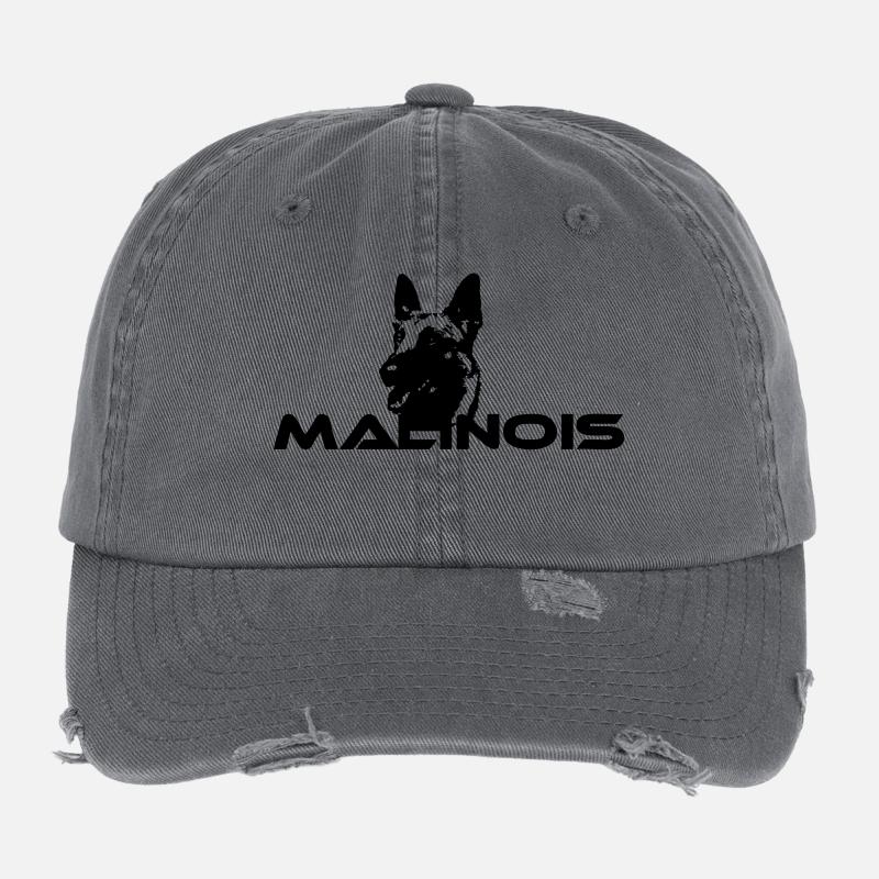 Malinois Flexfit Vintage Destroyed Cap