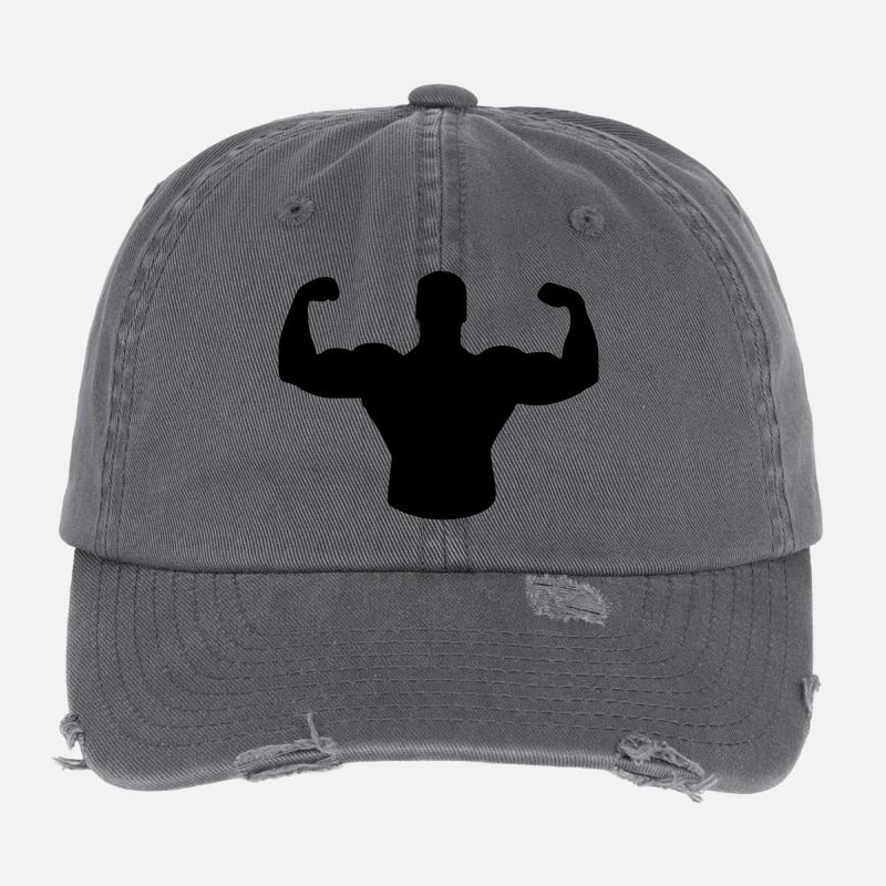 musculation Casquette vintage effet usé Flexfit