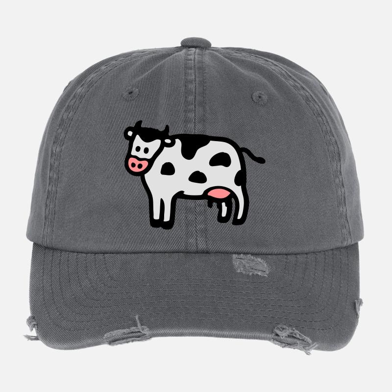 Kuh 3 Flexfit Vintage Destroyed Cap