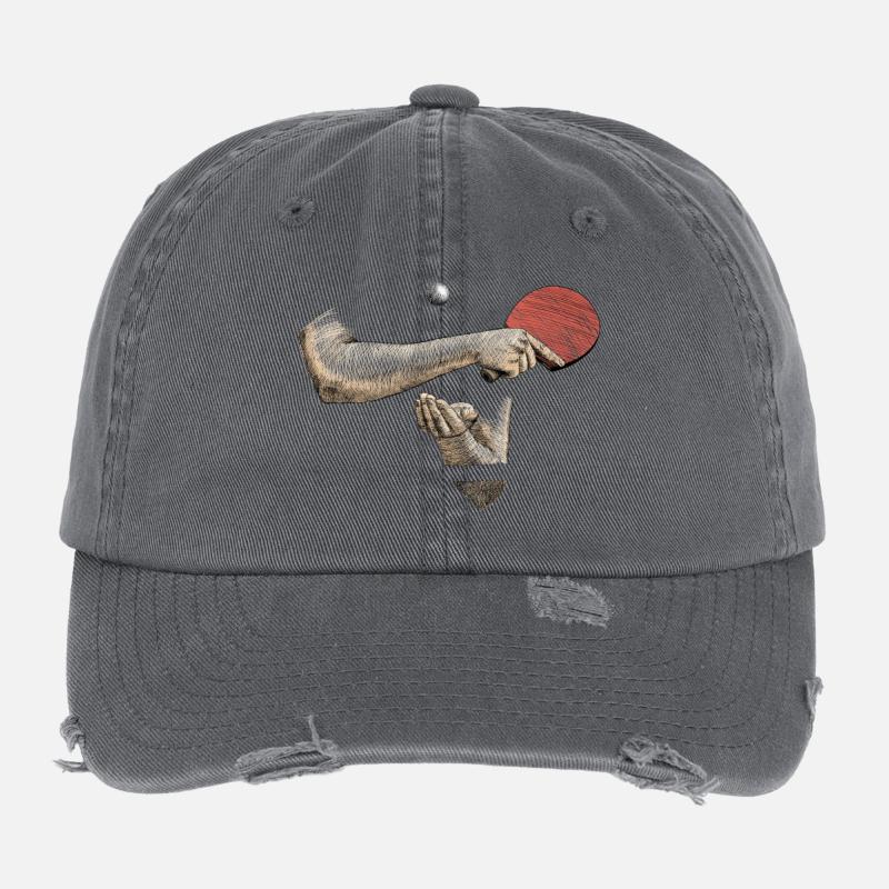 Ping-pong Flexfit Vintage Destroyed Cap