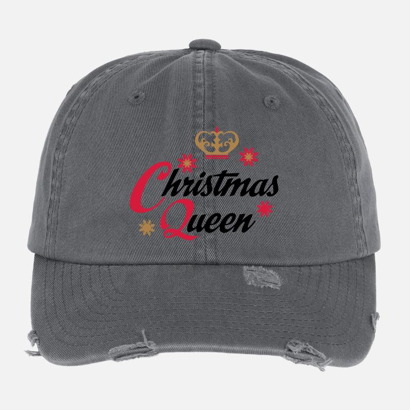 christmas Flexfit Vintage Destroyed Cap