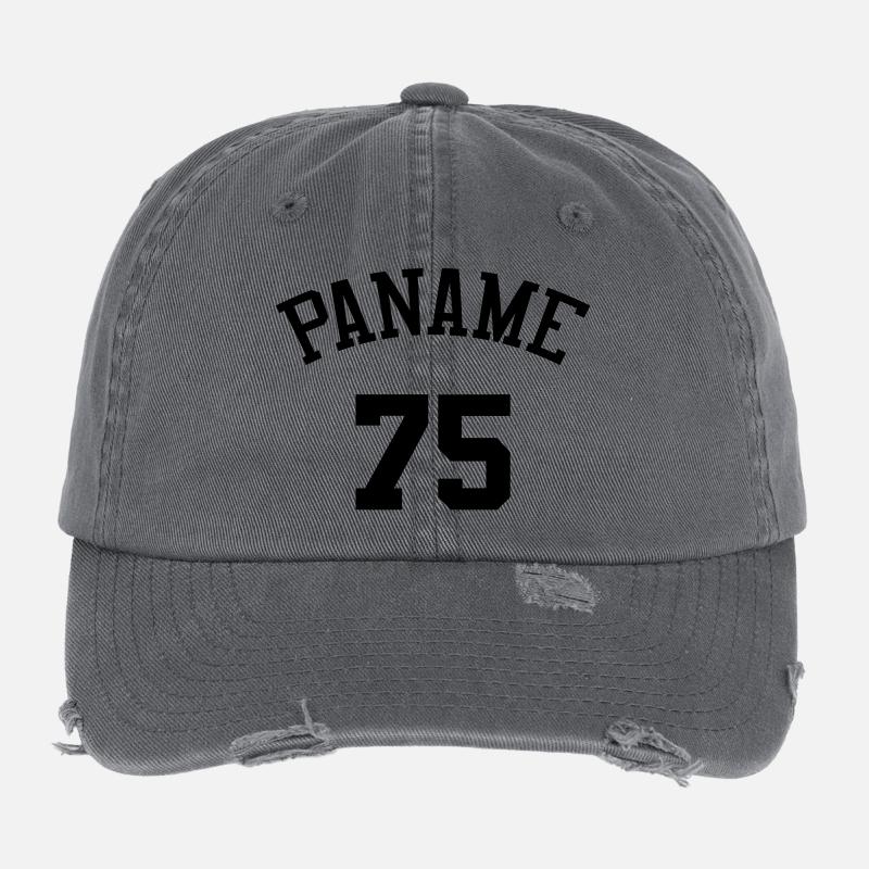 PARIS 75 Flexfit Vintage Destroyed Cap